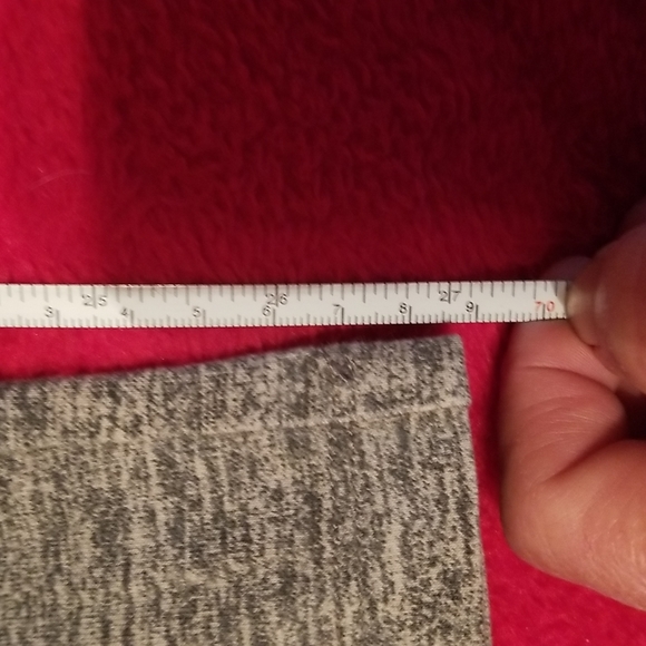 Pink Victoria's Secret Yoga Pants, Black W Gray White lower section Size S/P - Picture 3 of 4